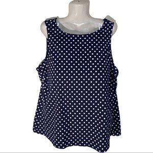 Plus Size DDD Cup Polka Dot Swimsuit top